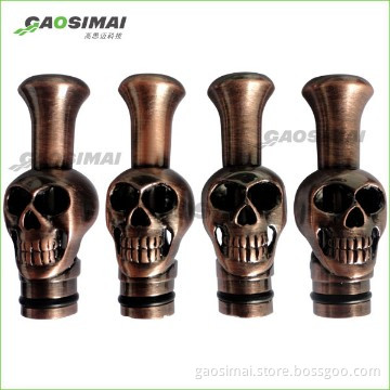 Special skull and chrome drip tips